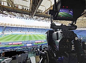 Sony cameras used at Coppa Italia final.